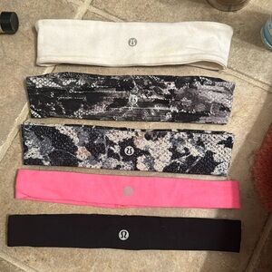 Lululemon assorted headbands